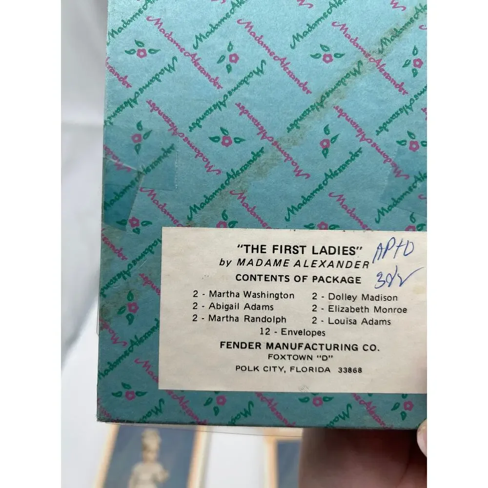 Vintage Madame Alexander “The First Ladies” Blank Note Cards w/ Envelopes Lot 12
